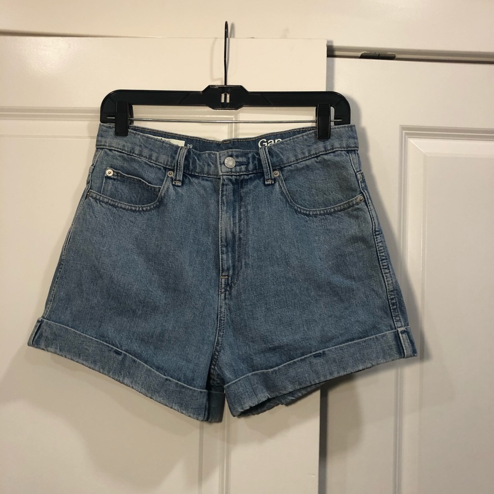 GAP High Waisted Jean Shorts